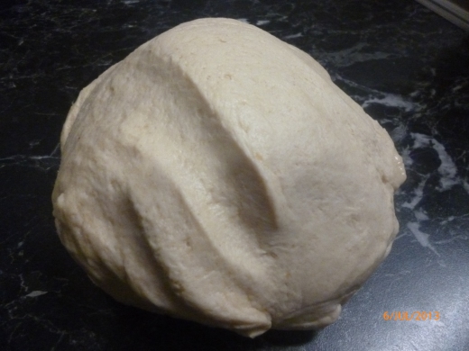 Cream bun dough...